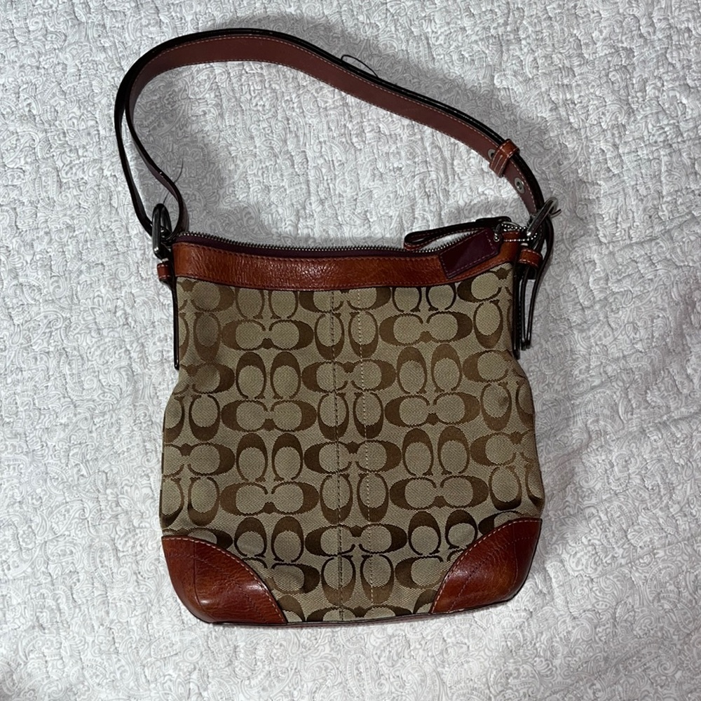 Authentic vintage coach crossbody bag